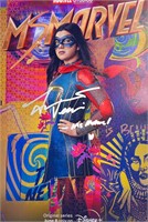 Autograph COA Ms Marvel Photo