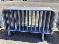 E1. (20) NEW  7FT X 4FT PORTABLE SAFETY BARRIERS