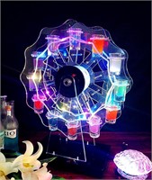 LED Neon Ferris Wheel Champagne