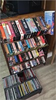 VHS tapes cd’s