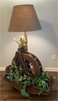 WATERWHEEL FLOOR LAMP-WORKS