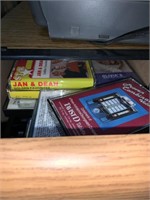 cassette case, cassettes and cassette player