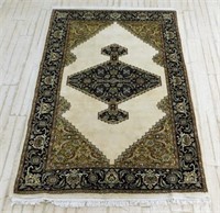 Finely Hand Knotted Wool Rug.