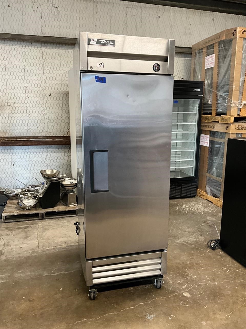 True T-19F 1door stainless steel freezer