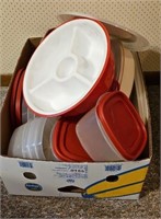 RUBBERMAID & OTHER STORAGE CONTAINERS