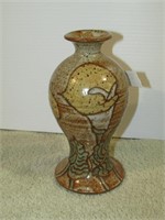 8" Art Studio Pottery Vase
