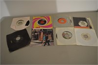 Lot of 8 45 RPM Records