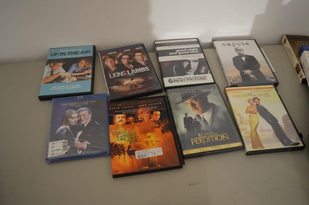 Lot of 8 DVD Movies