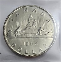 1968 $1 ICCS MS64 Canada