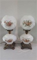 Phoenix Lamps Wild Rose Gone with the Wind Lamps