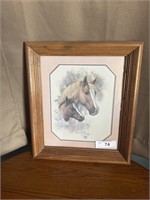 MARE AND FOAL HEADS BY DORIS SCOTT NELSON