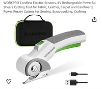 WORKPRO Cordless Electric Scissors