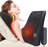 Boriwat Back Massager with Heat  3D Pillow