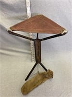 Vintage Military WWI / WWII collapsible stool