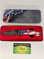 Smith & Wesson Americas Heroes Patriotic Knife