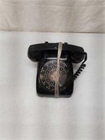 Vintage Black Rotary Telephone