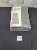 Queen sheet set (dark grey)