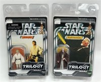 (2) 2004 Star Wars Trilogy Collection Action