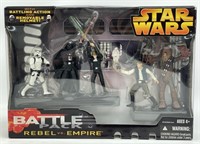 2005 Star Wars Battle Pack Rebel Vs Empire Action