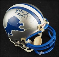 Yale Lary H O F '79 Detroit Lions Signed Helmet
