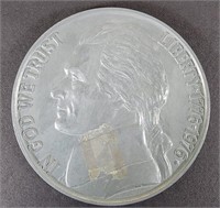 U.S. 3 Inch Novelty Bicentennial Nickel