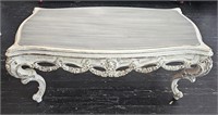 French Country Handcarved Louis XV Coffee Table