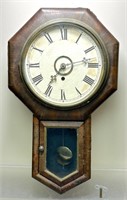 1880 Wm Gilbert School Clock See Photos for