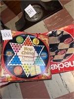 Chinese checkers & checkers board games