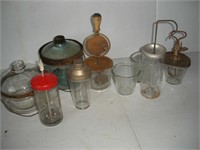 Vintage Glass Mixer-Mayonnaise Maker & water