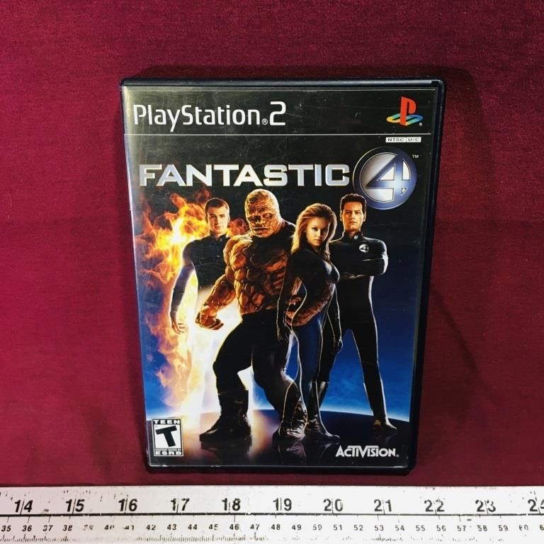 Fantastic 4 Playstation 2 Game