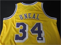 Shaquille O'Neal signed basketball jersey COA