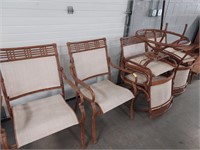 6 PATIO CHAIRS