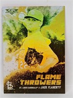2021 Fire Jack Flaherty Gold Foil Flame Throwers