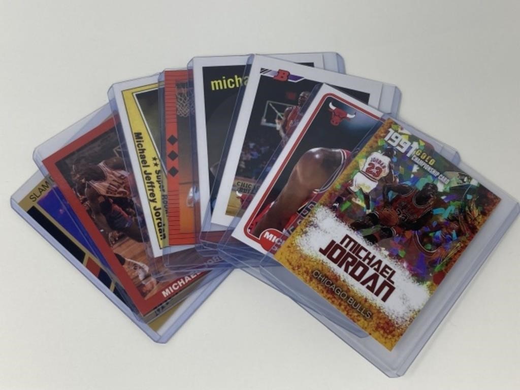 (8) Michael Jordan Cards