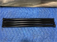 5/8” Black Curtain Rod