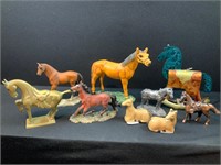 Horse Figurine Lot-1 Set of Salt & Pepper