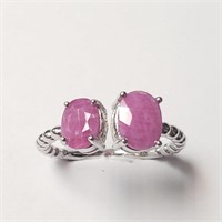 $200 Silver Ruby(2.6ct) Ring
