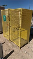 Lot of 2 Propane Storage Cages