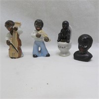 Black Americana Figurines - Vintage