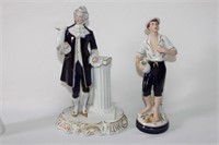 Two Royal Dux Porcelain Figures,