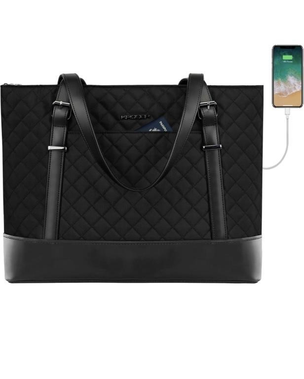 Laptop Tote Bag 15.6 Inch with USB Port