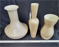 3 pc Vases