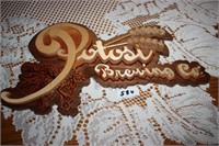 Potosi Brewing Co Sign - Wood