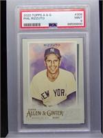 Phil Rizzuto 2020 Allen & Ginter PSA 9