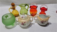 Vintage glass lot