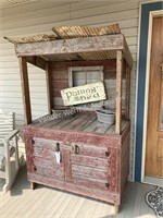 Homemade “Potting Shed” (4’ wide x 6 ½’ tall)