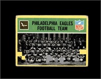 1967 Philadelphia #133 Philadelphia Eagles TC P/F