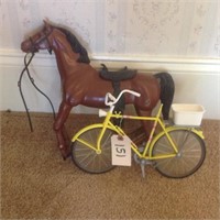 vintage horse and Barbie 10 speed bike (missing se