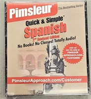 Pimsleur Quick and Simple Spanish New Sealed