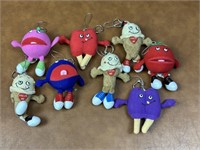 Just For Laughs Plush Key Chains